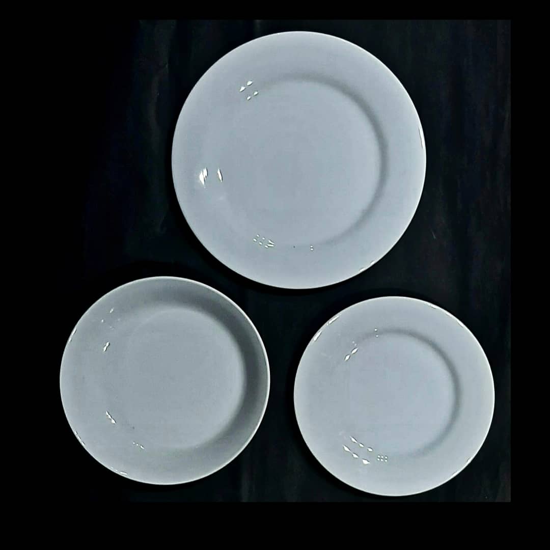 Juego x6 Plato postre porcelana Tsuji 1100 - Imagen 3