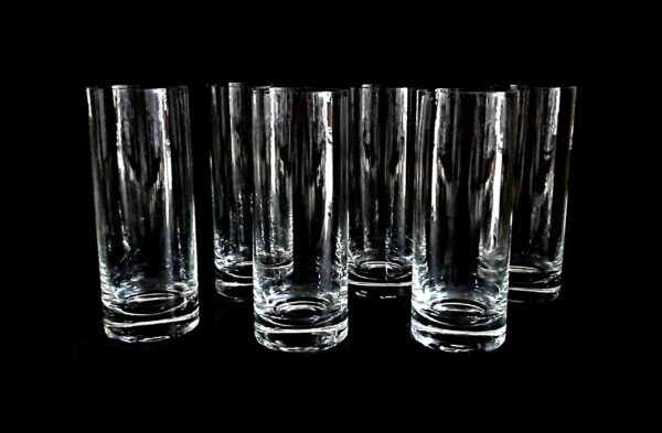 Juego de vasos x6 trago largo fondo hueco - Imagen 4