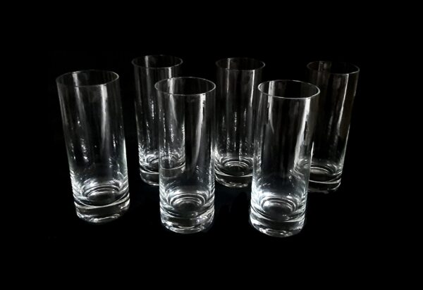 Juego de vasos x6 trago largo fondo hueco - Imagen 3