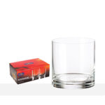 Vaso Whisky x6 cristal 410 ml bohemia