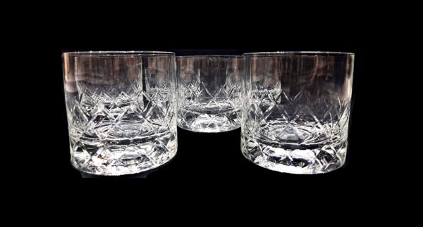 Vaso whisky x6 380 ml tallado reja - Imagen 4