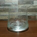 juego x6 vaso whisky Danes tallado rombo y palmera