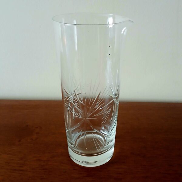 vaso de composicion 1 lt tallado a mano