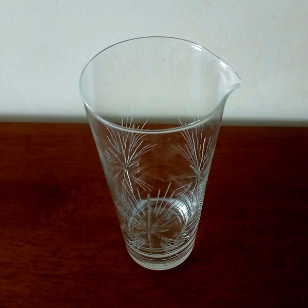 vaso de composicion 1 lt tallado a mano - Imagen 15