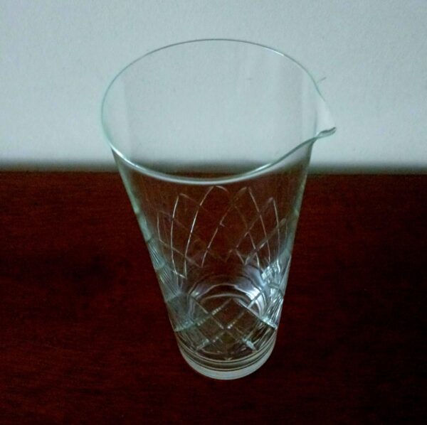 vaso de composicion 1 lt tallado a mano - Imagen 4
