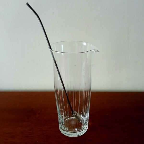 vaso de composicion 1 lt tallado a mano - Imagen 3