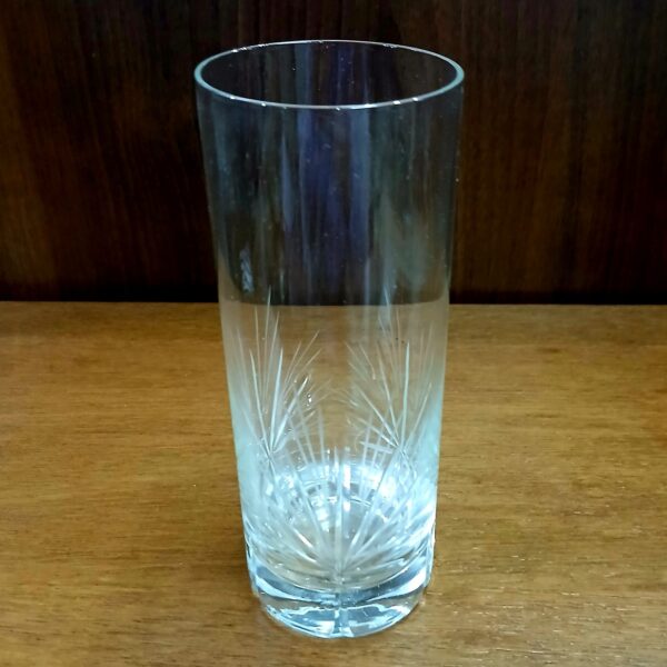 juego de vasos trago largo x6 tallados a mano - Imagen 6