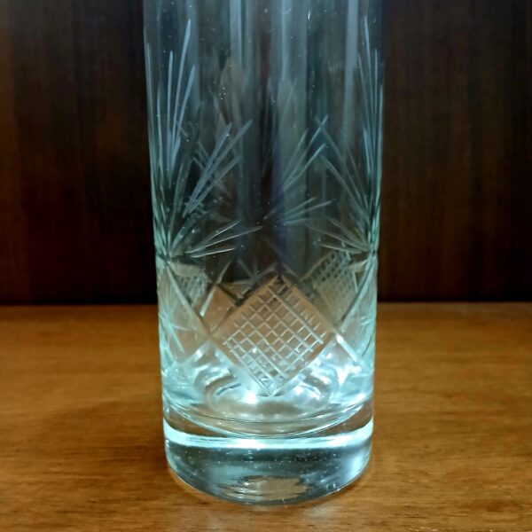 juego de vasos trago largo x6 tallados a mano - Imagen 12