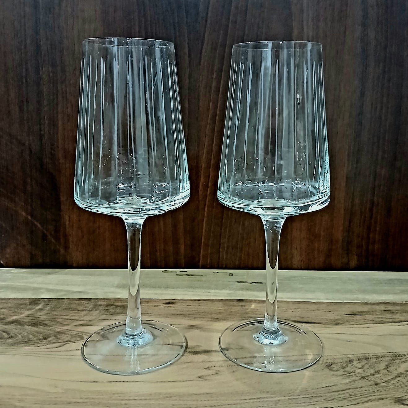 Copas vino x6 mod. Horizonte talladas a mano - Imagen 9