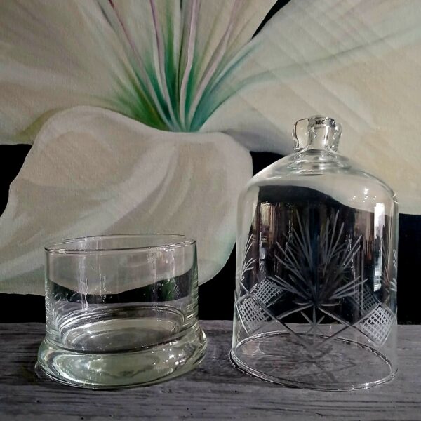 fanal campana con vaso portavela - Imagen 8