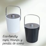 conservadora eco tapa,manija y perilla acero inoxidable