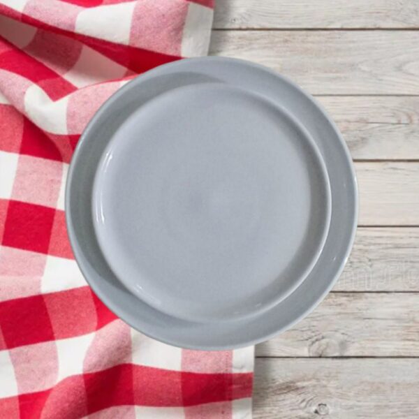 Juego x6 Plato postre mod. STACK porcelana verbano - Imagen 2