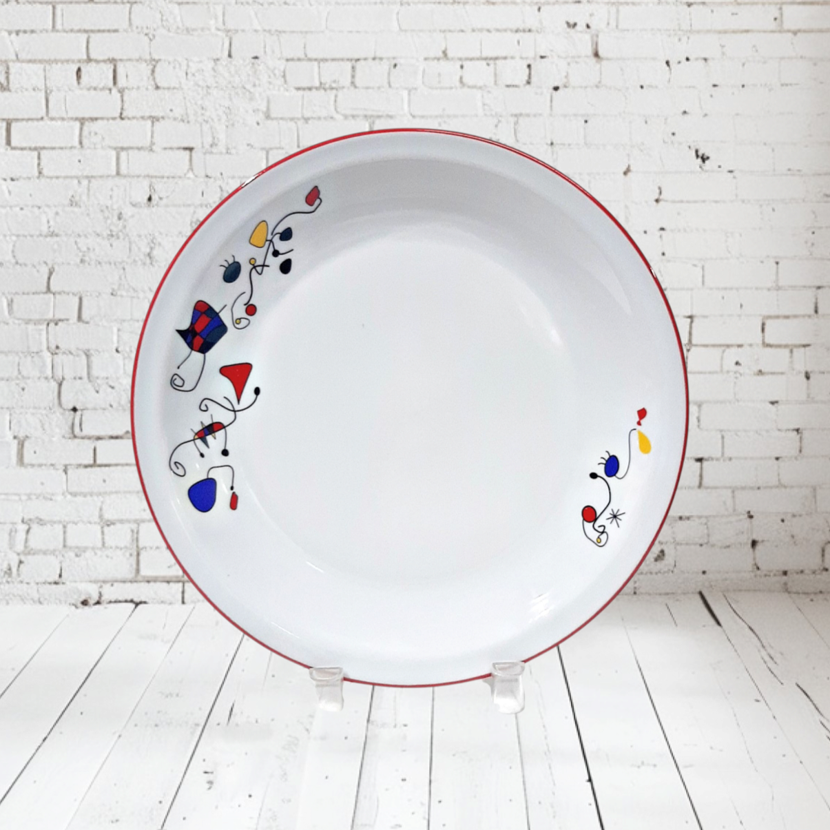 Juego x6 Plato postre porcelana Tsuji 469 MIRO