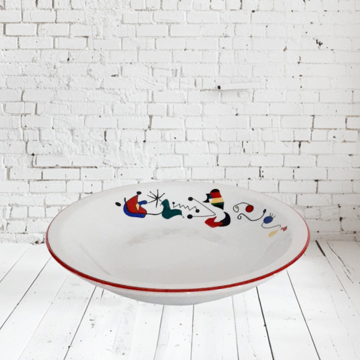 Juego x6 Plato hondo porcelana Tsuji 469 MIRO