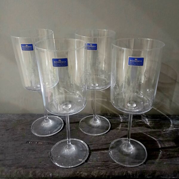 copas de vino x4 mod. Anita bohemia titanium 400 ml - Imagen 10