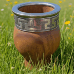 mate de Algarrobo imperial combinado virola acero fleje alpaca