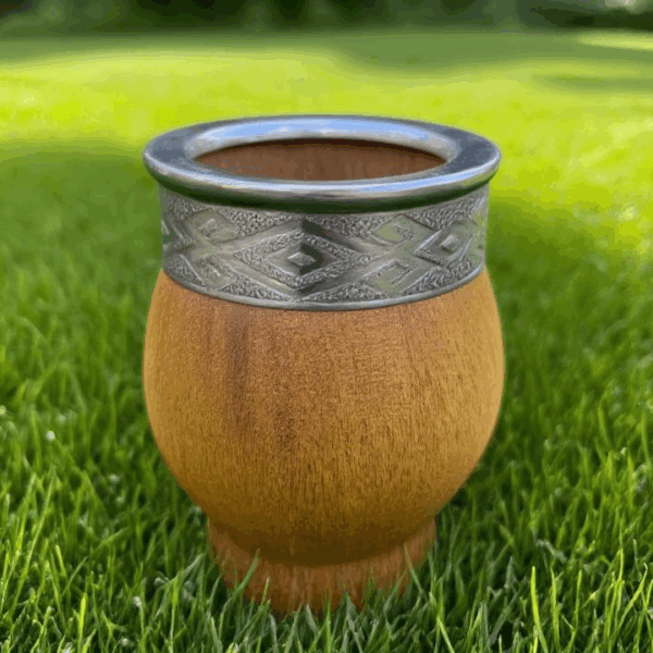 mate de Algarrobo imperial acero inoxidable