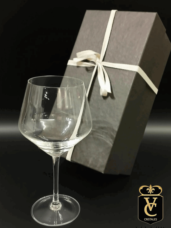 copa personalizada alma con nombre o iniciales con caja especial