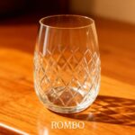 Vaso bombe 560 ml x6 tallado reja