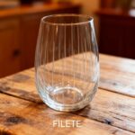 Vaso bombe 560 ml x6 tallado filete