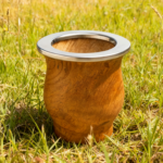 mate algarrobo con virola de acero inoxidable
