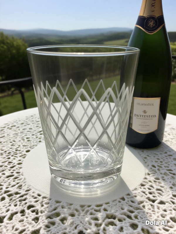 balde de champagne tallado reja