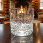 Vaso whisky x6 380 ml tallado reja