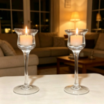 Juego x 2 candelabros chicos