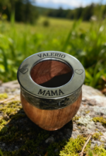 mate imperial algarrobo virola y fleje de acero