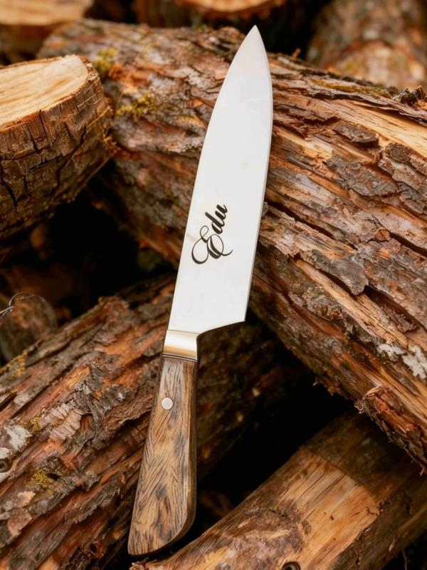 cuchillo chico 0110 L con 1 boton grabado