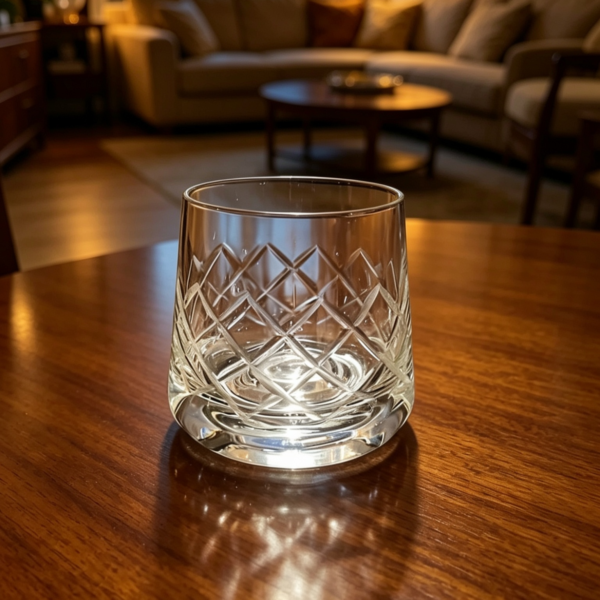 juego x6 vaso whisky Danes tallado reja