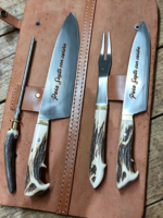 estuche asador 4 piezas asta