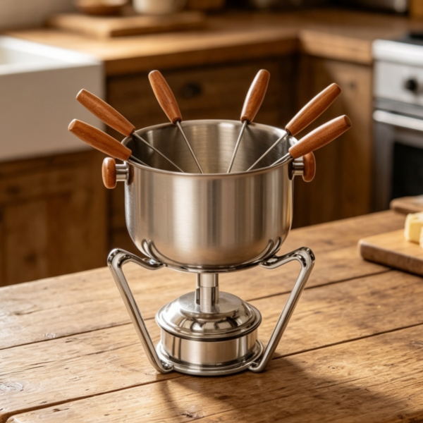 fondue florencia asas en madera