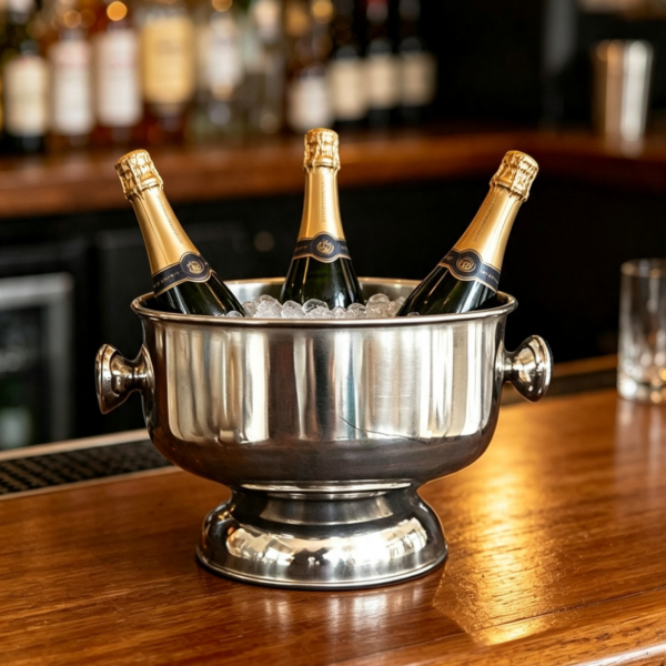 balde de champagne 3 botellas con perilla
