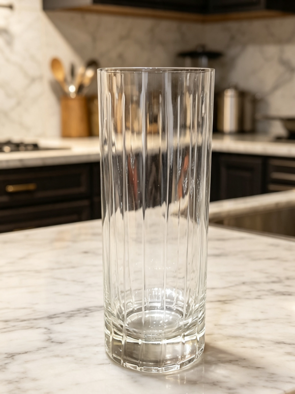 Vasos trago largo x 6 tallados a mano